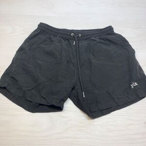 Young LA Shorts Mens Large Black Athletic Gym Training Running Performance
